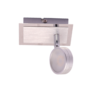 Спот CK111-1 chrome+ aluminum SMD 1*LED 5W У1
